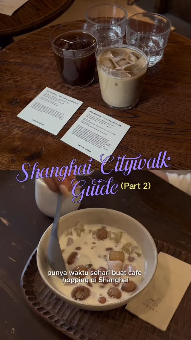 Shanghai Citywalk: Food, Coffee, and Entertainment