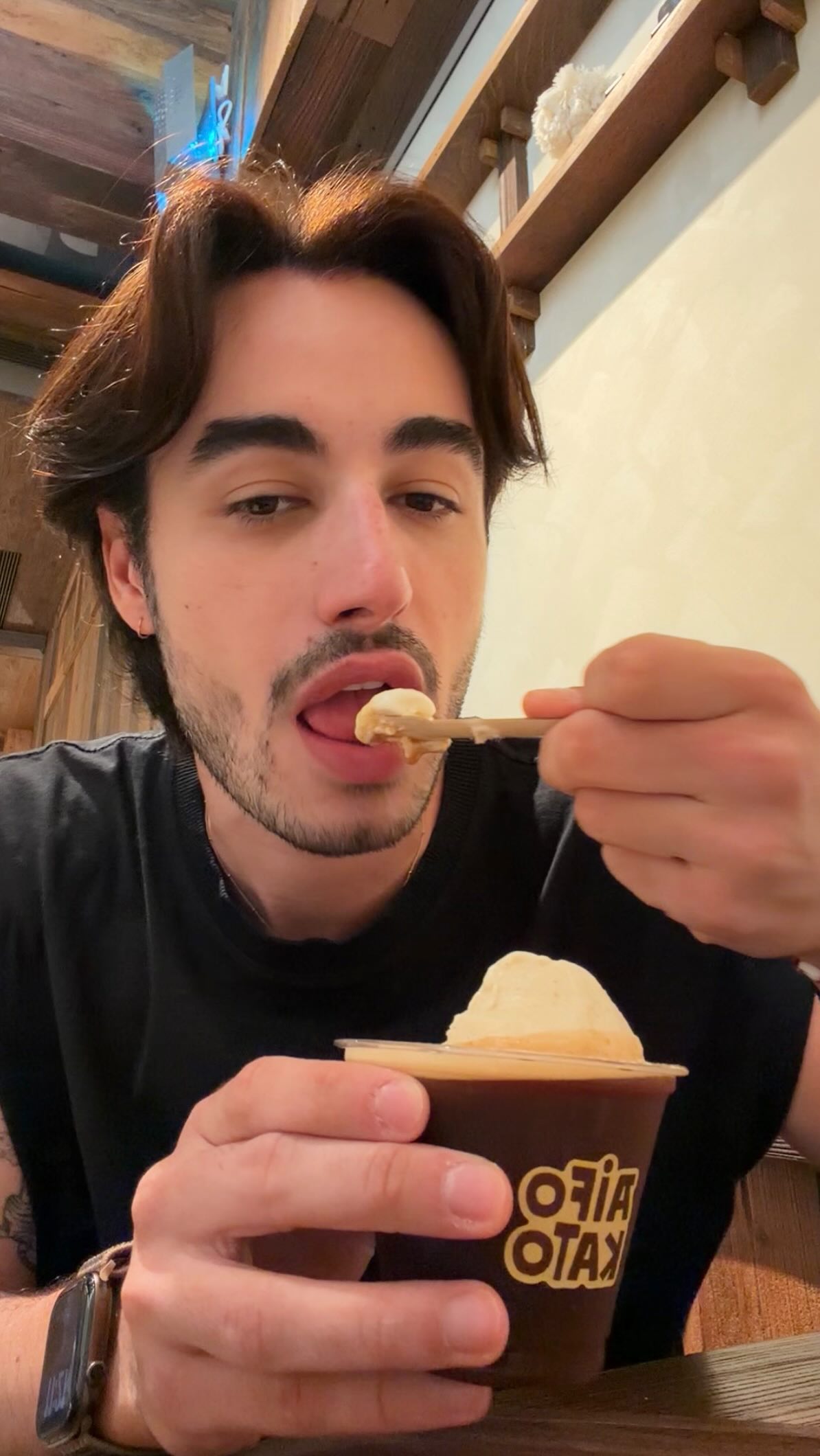 Singapore Cafe Serves Shaken Iced Coffee With Gelato