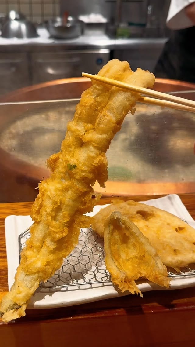 Tempura Makino Namba Offers Omakase-Style Dining