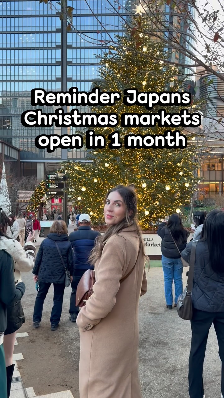 Festive Christmas Markets Across Tokyo's Landmarks