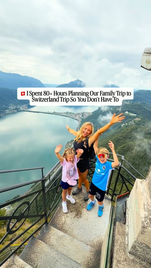 Swiss Family Adventure Through Lakes And Mountains