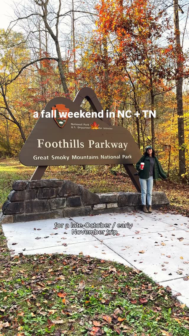 Fall Weekend Trip Through the Smoky Mountains