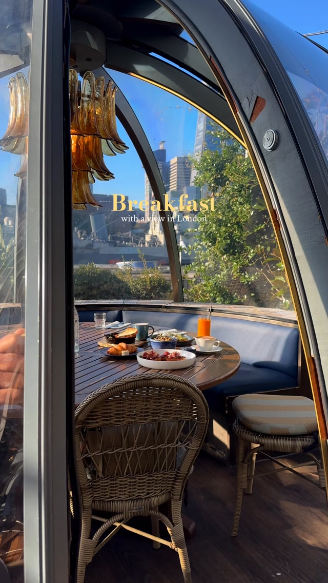 London Igloo Breakfast With Tower Bridge Views