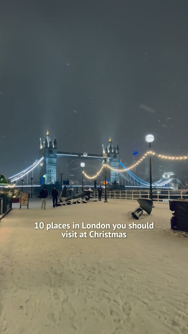 London's Best Festive Spots for Christmas Visits