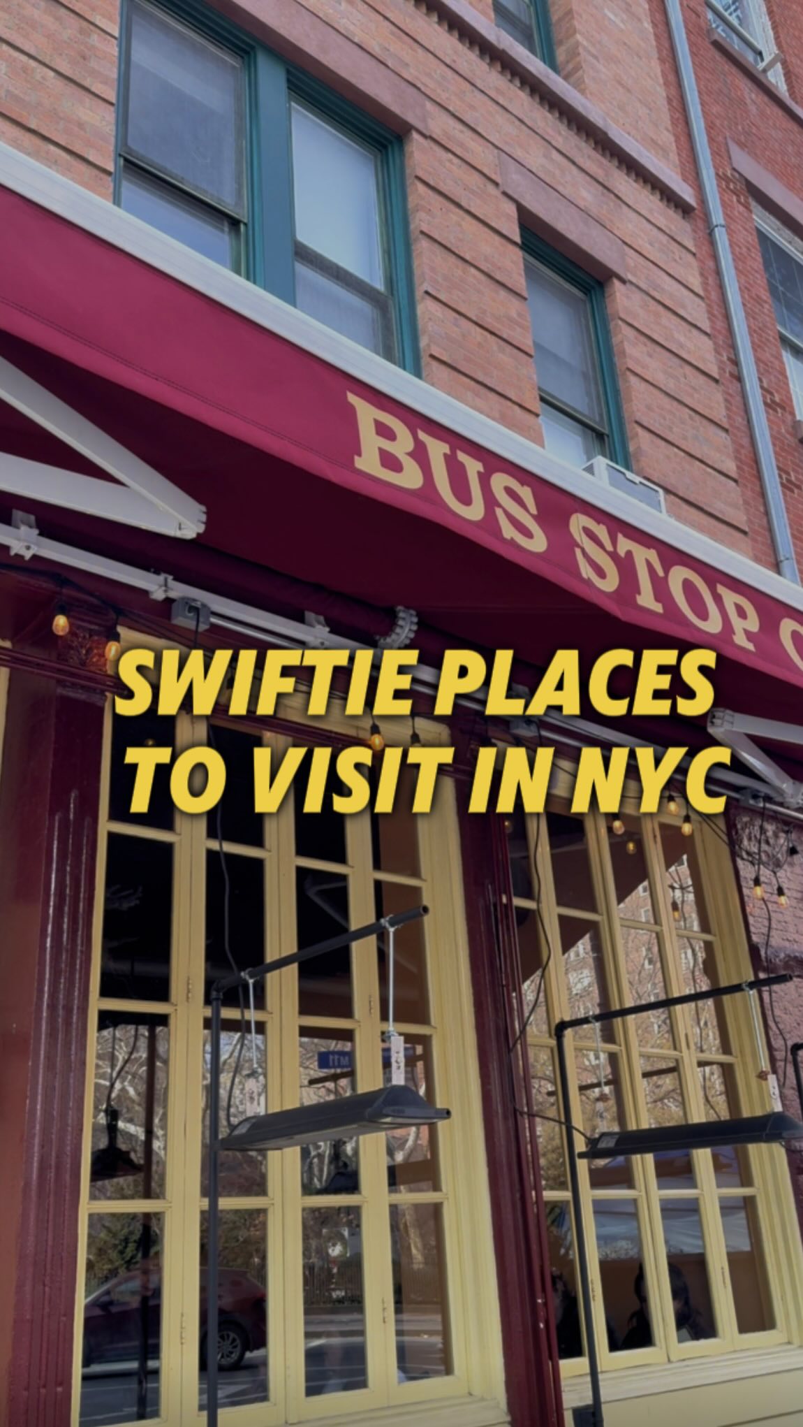Taylor Swift's New York City Hotspots