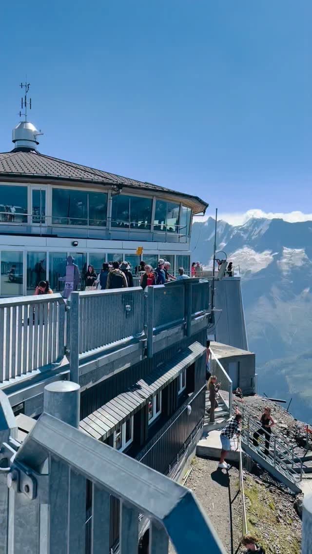 Schilthorn: A Swiss Mountain Peak View
