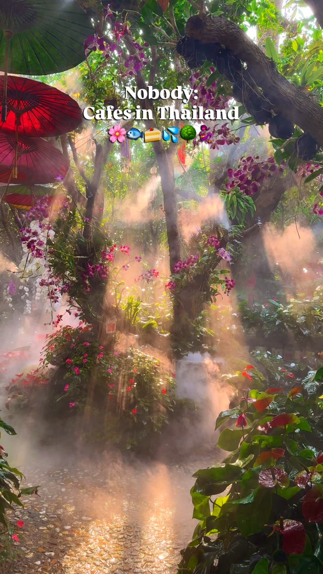 Fairytale Cafes With Enchanted Gardens Across Thailand