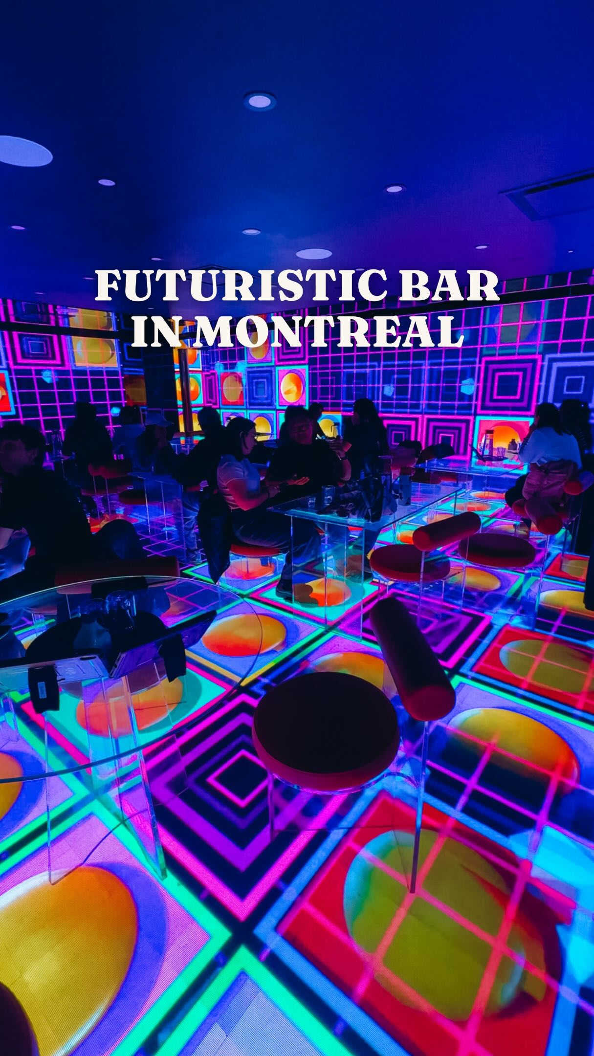 Futuristic Tokyo-Themed Bar In Montreal