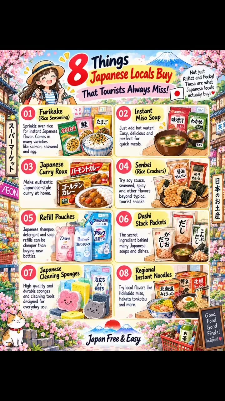 Japanese Supermarkets Feature Everyday Local Buys