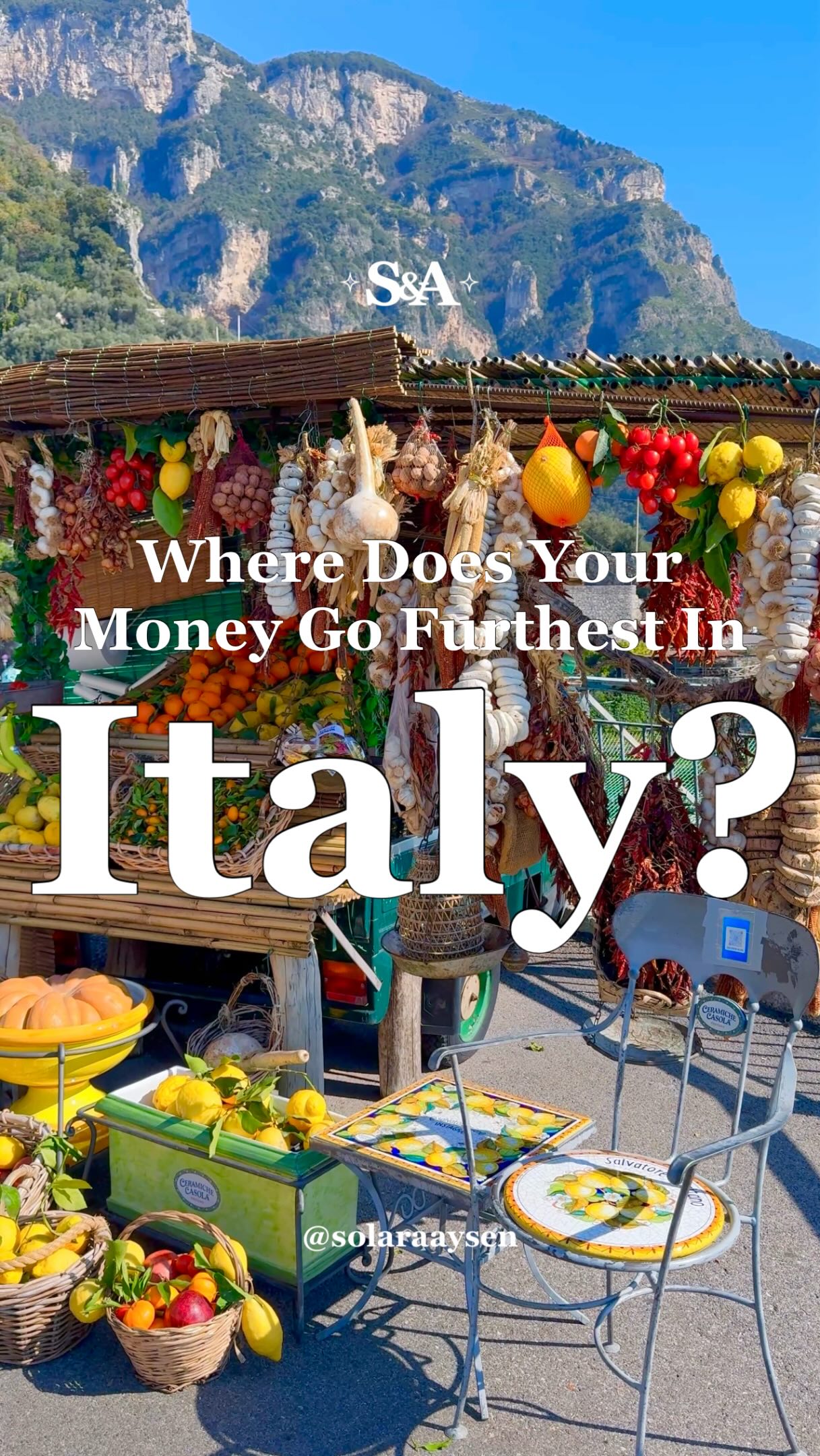 Italy's Most Expensive and Affordable Destinations