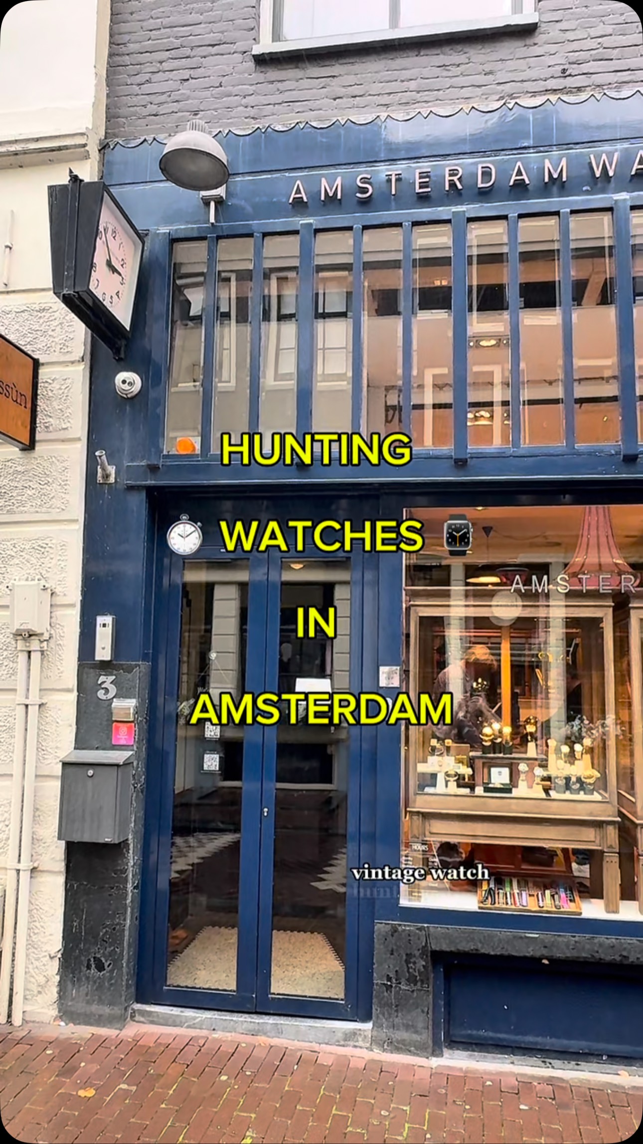 Vintage Watch Hunting at Amsterdam Watch Company
