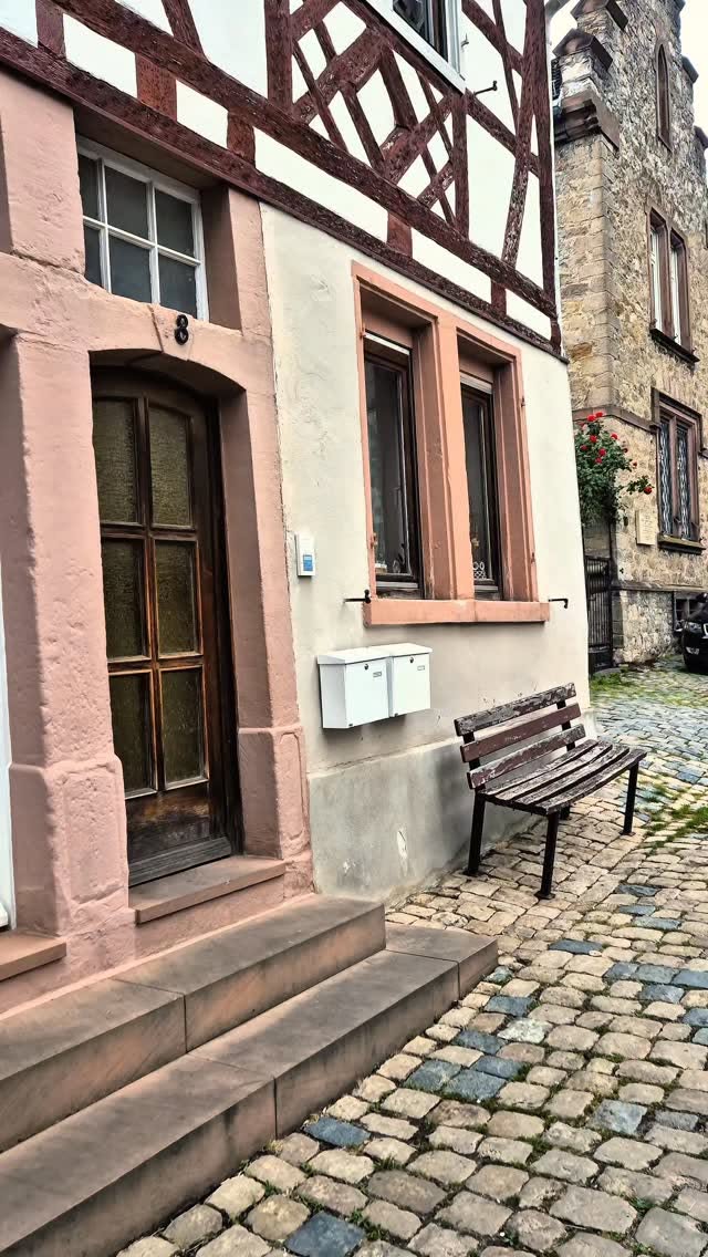 Heppenheim's Medieval Charm: A 4K Walking Tour