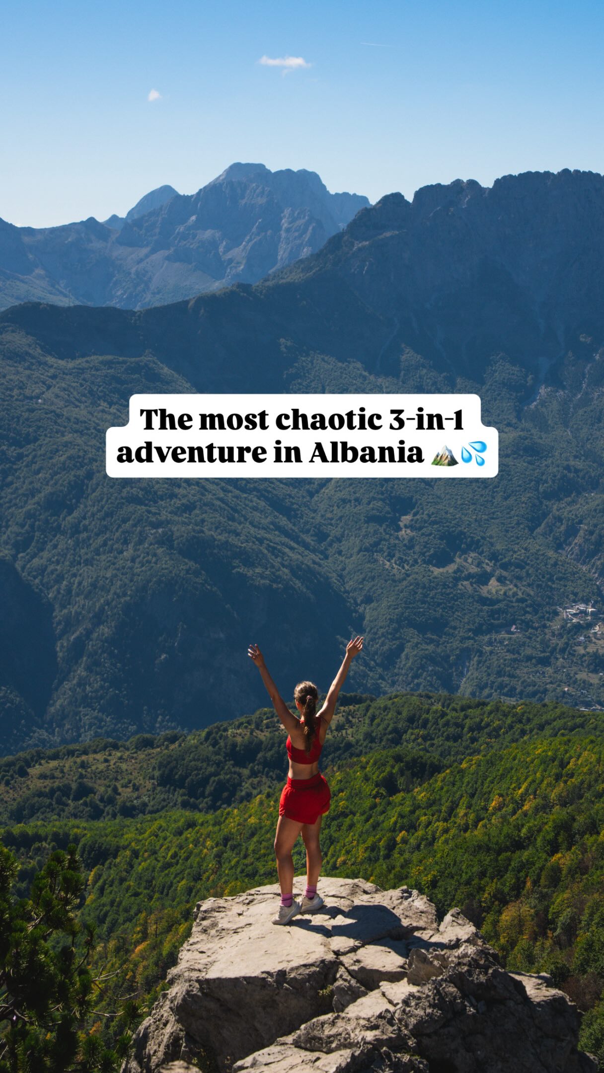 Albanian Mountain Hike, River Trip, and Blue Eye Adventure