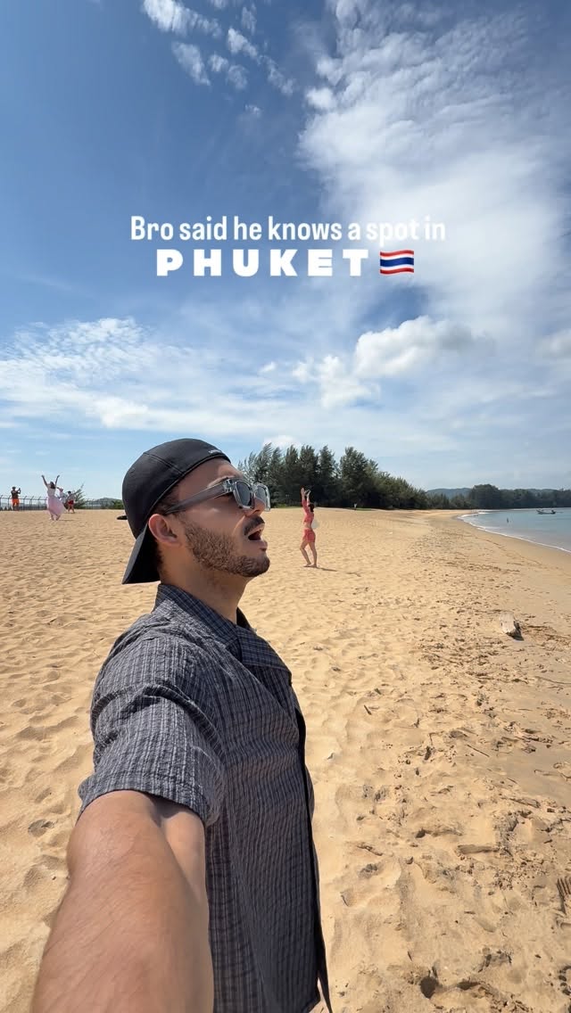 Planes Fly Low Over Thailand's Mai Khao Beach