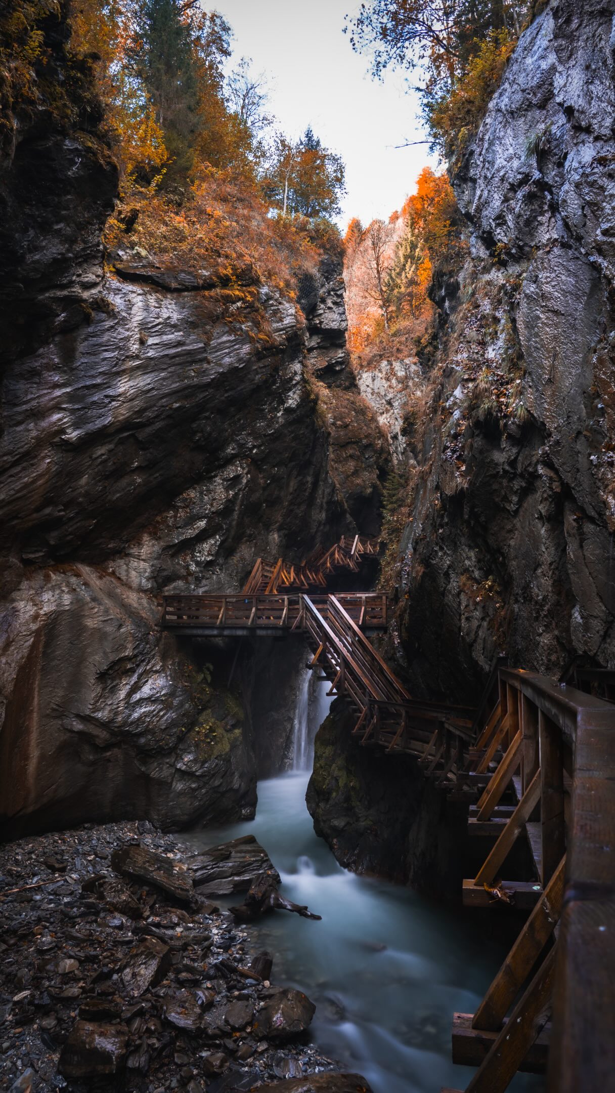 Sigmund Thun Gorge and Klammsee Waterfalls