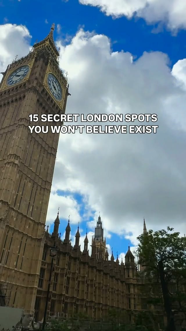 Unusual and Hidden London Attractions