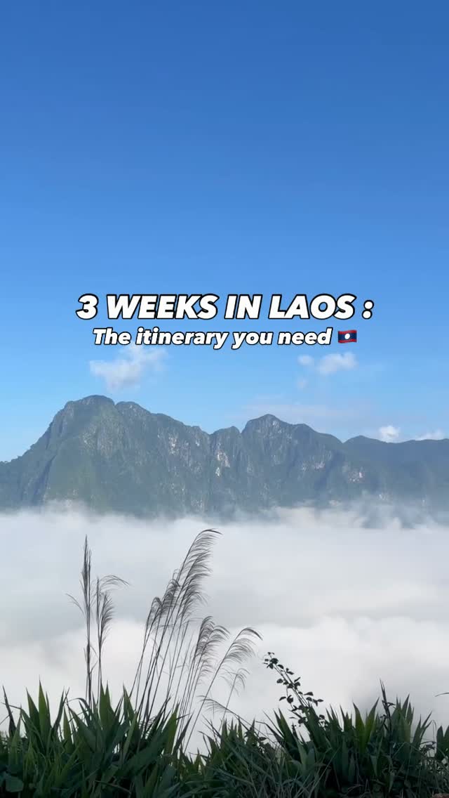 Laos Itinerary: Islands, Waterfalls, and Mountain Villages