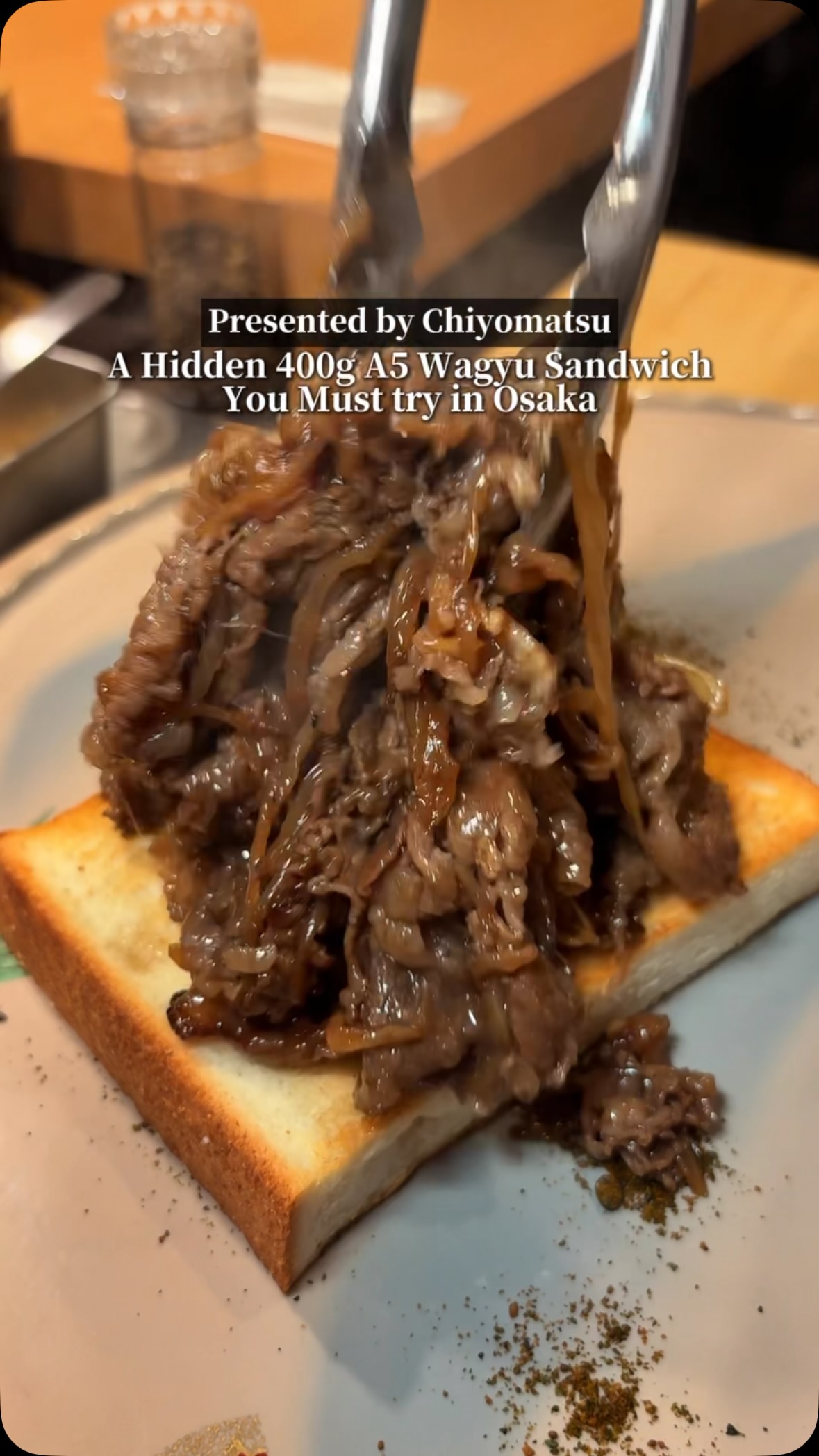 Osaka's Lavish Sandwiches In Dotonbori