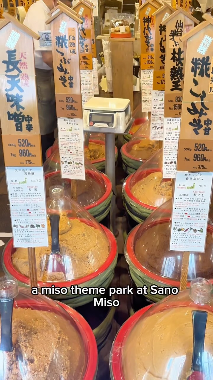 Tokyo Miso Shops Offer Diverse Flavors