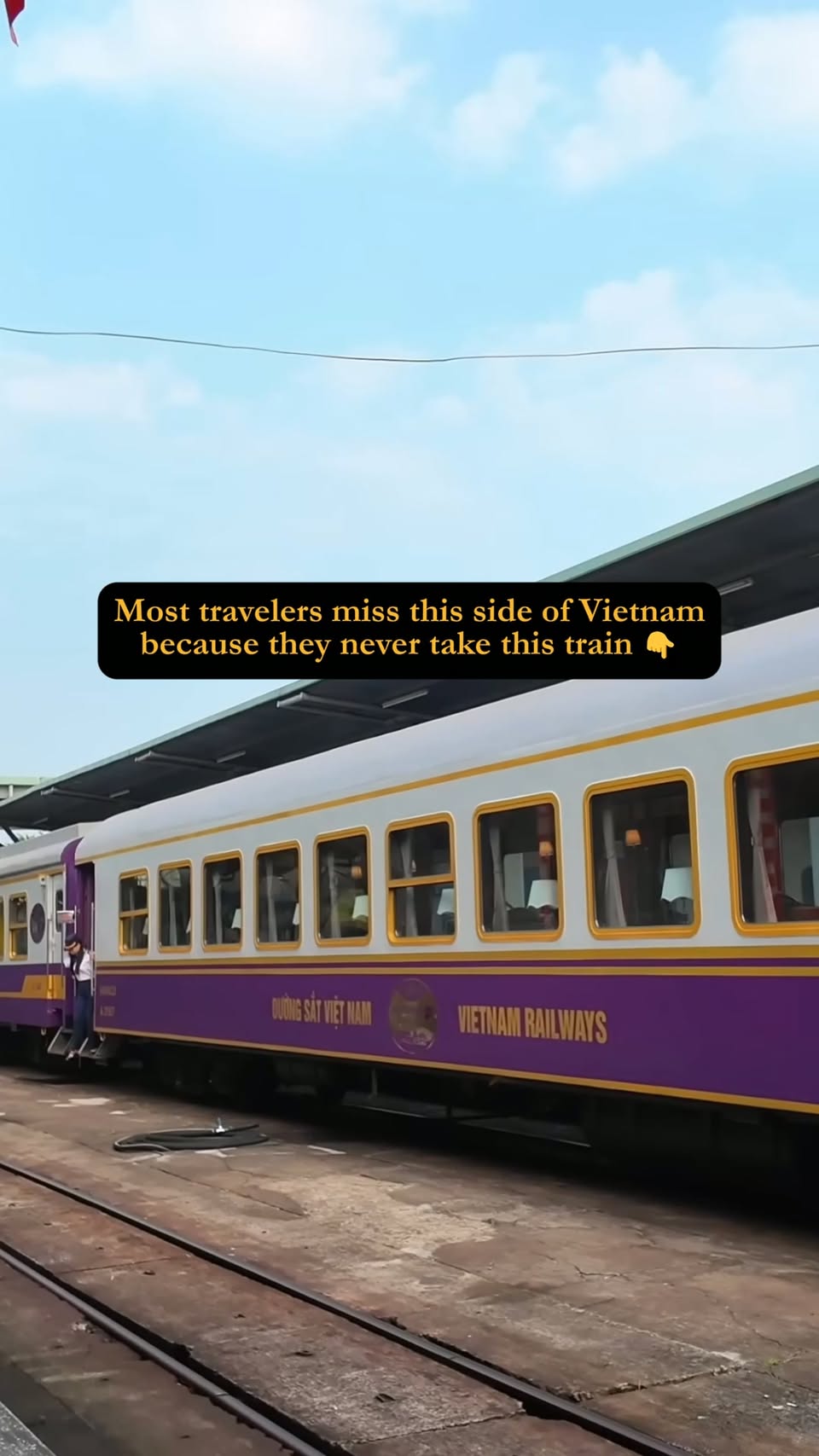 Vietnam's Scenic Train: Coastal and Mountain Views