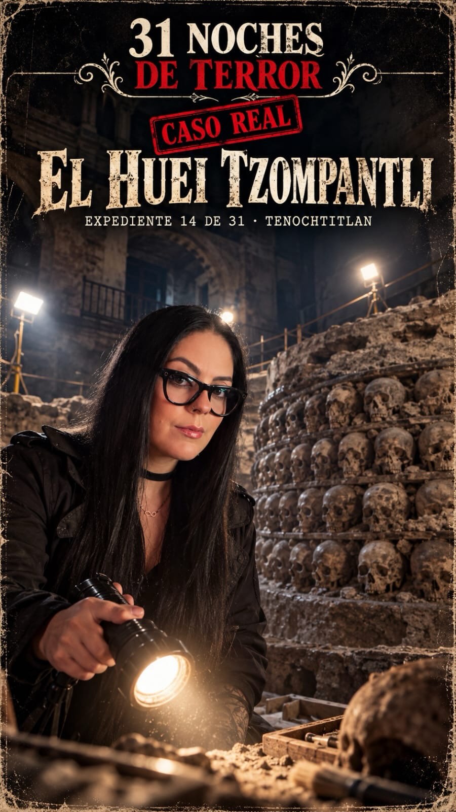 Mexico City Cathedral and Ancient Skull Tower Discovery
