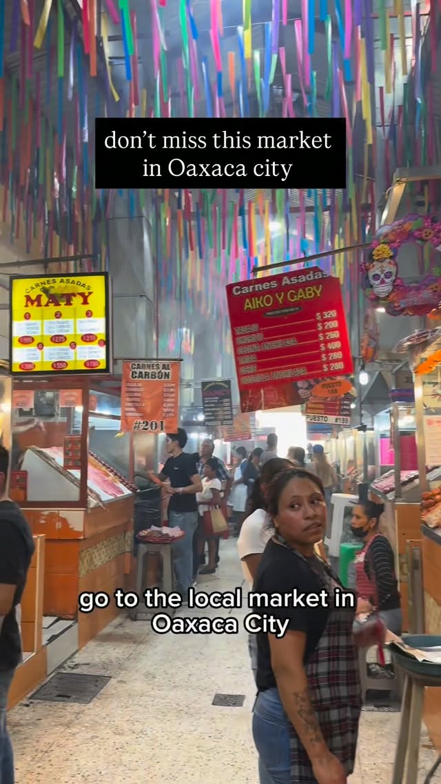 Oaxaca Market Meat Grilling Experience