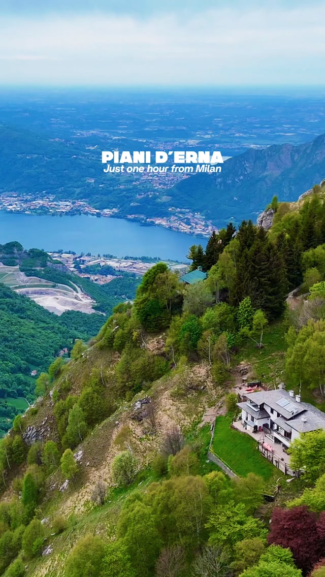 Mountain Escape Near Milan: Piani D'Erna