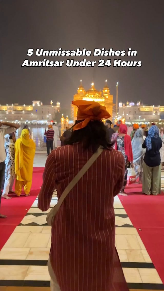 Amritsar's Golden Temple and Iconic Eateries