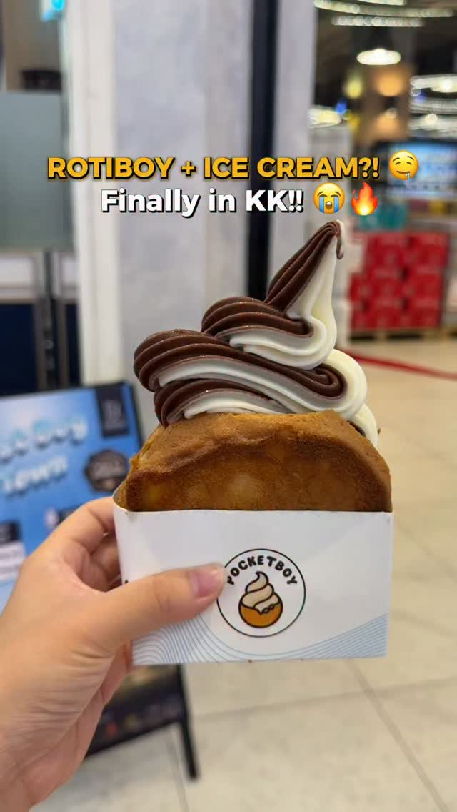 Rotiboy Buns With Ice Cream At City Mall