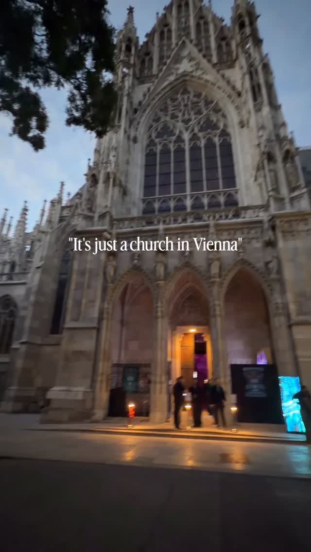 Vienna's Votive Church: A Stunning Evening Transformation