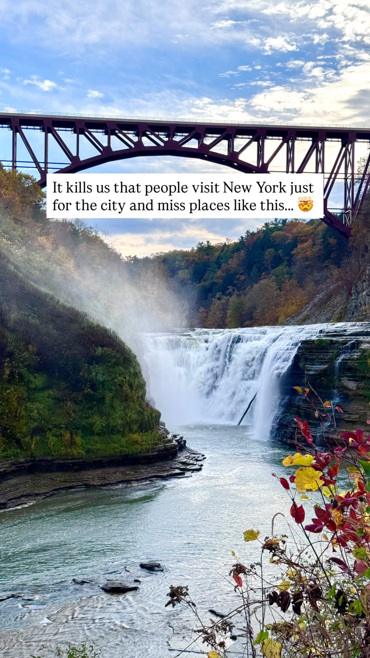 Letchworth State Park's Waterfalls And Grandeur