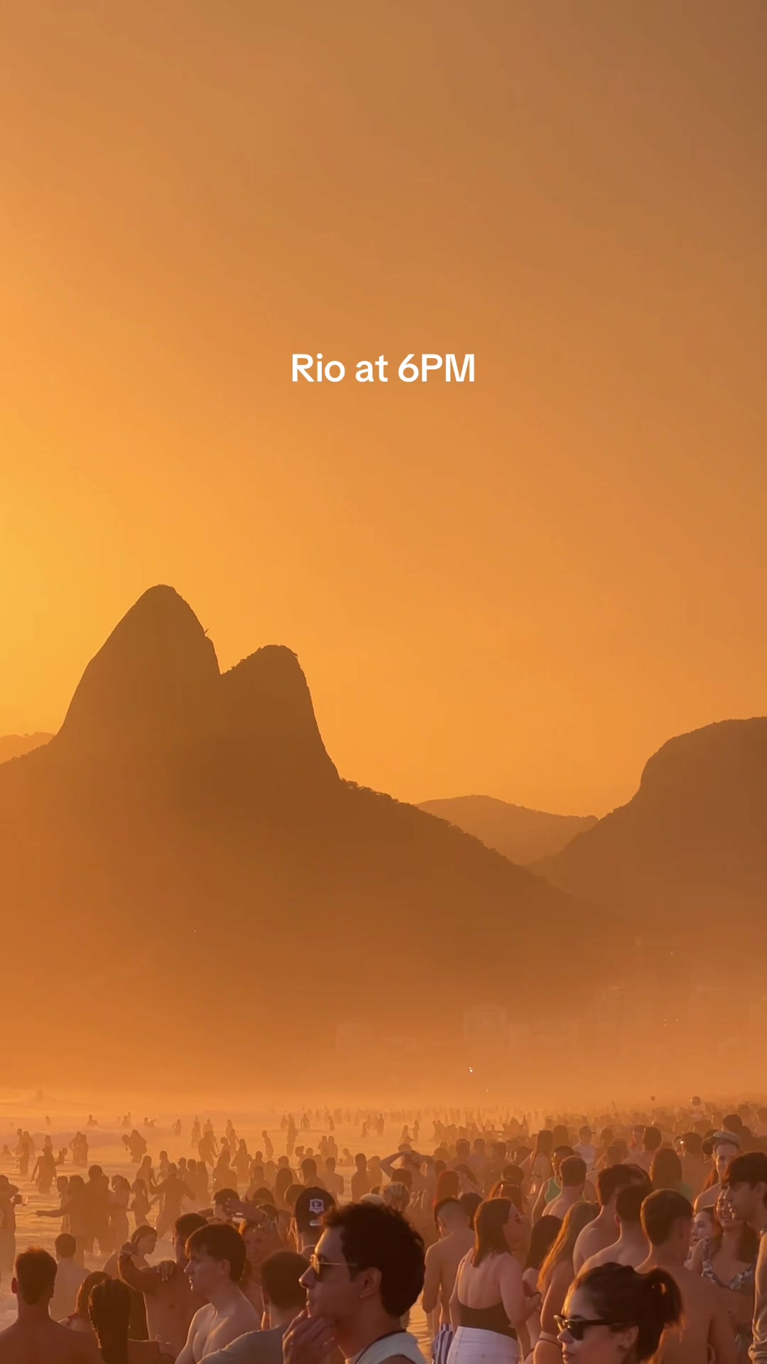 Rio De Janeiro Beach Sunset Views