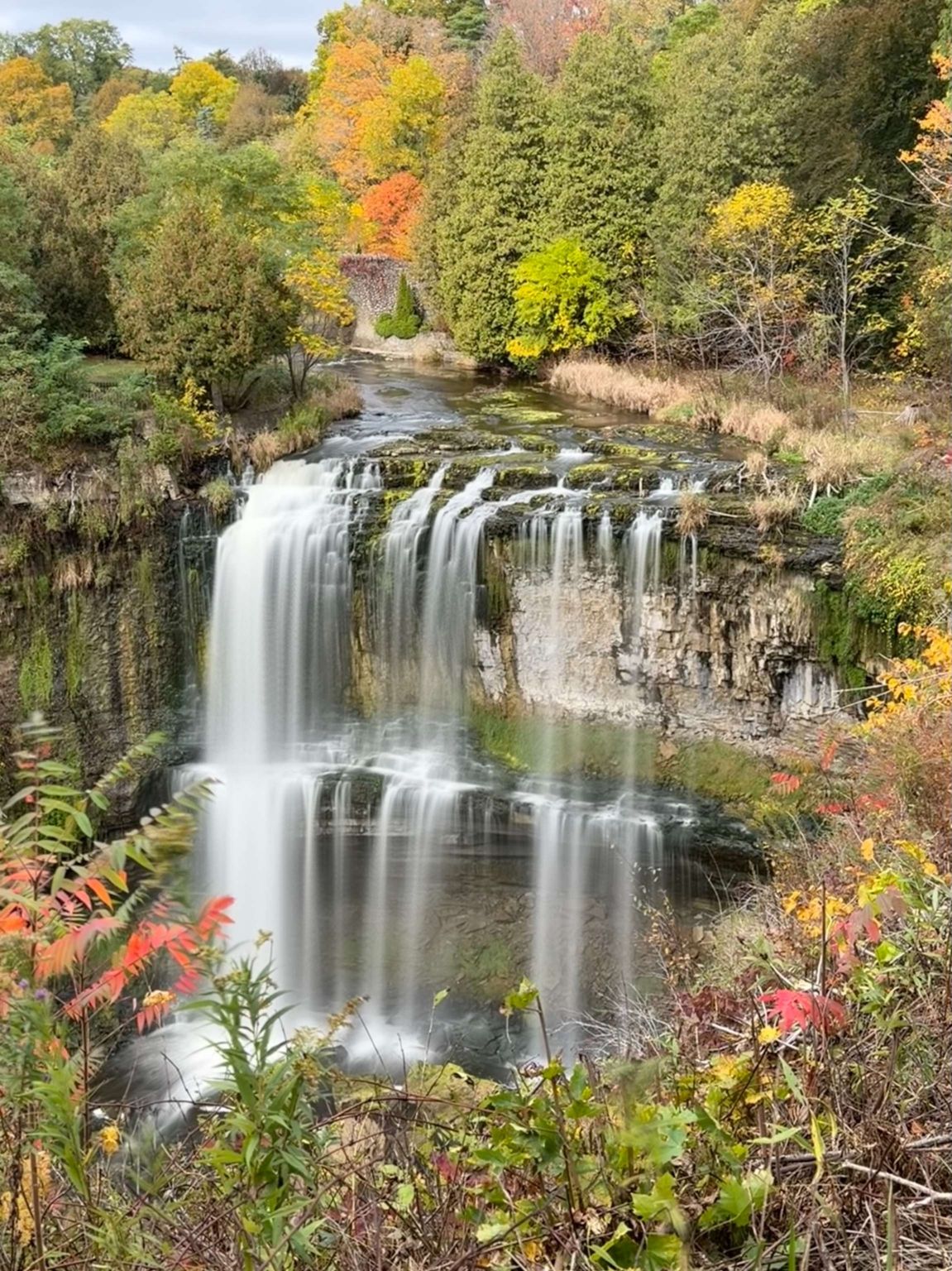 Hamilton Waterfalls and Fall Foliage Hike