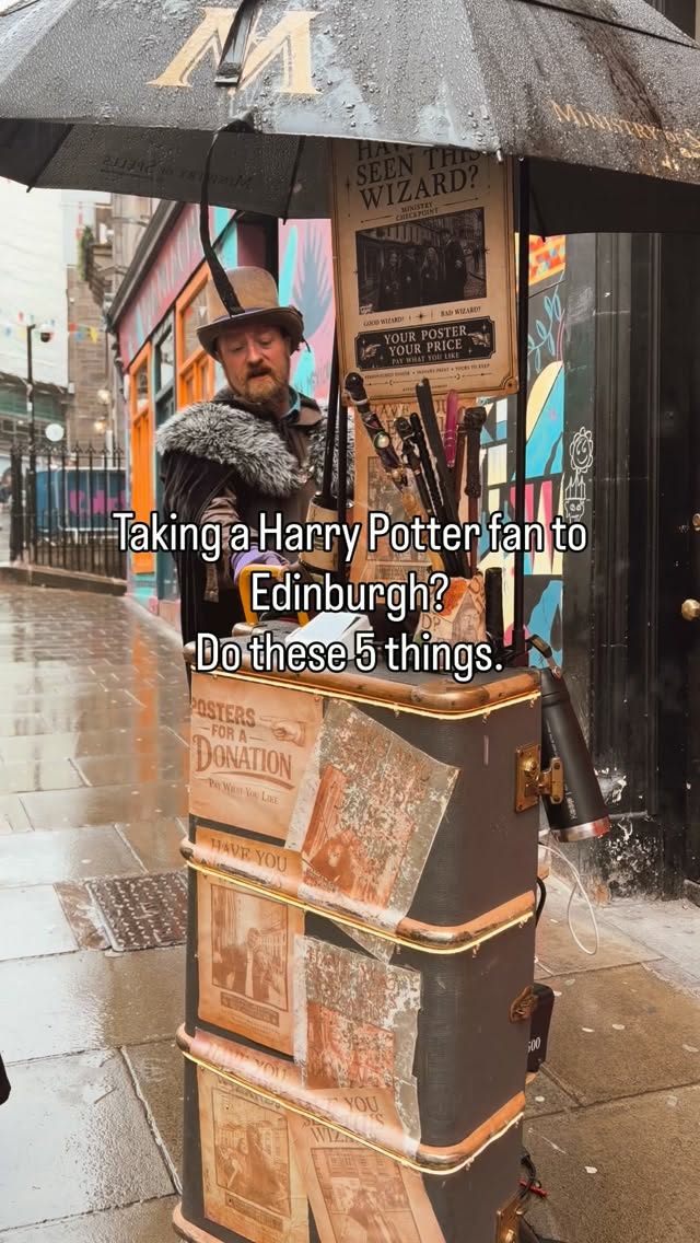 Edinburgh Harry Potter Filming Locations and Inspirations