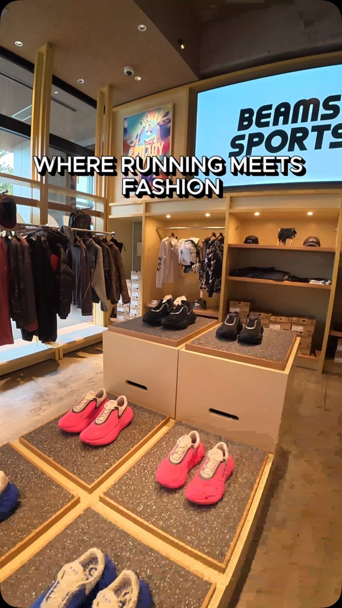 New Running Concept Store Opens At Tokyo's Meiji Park