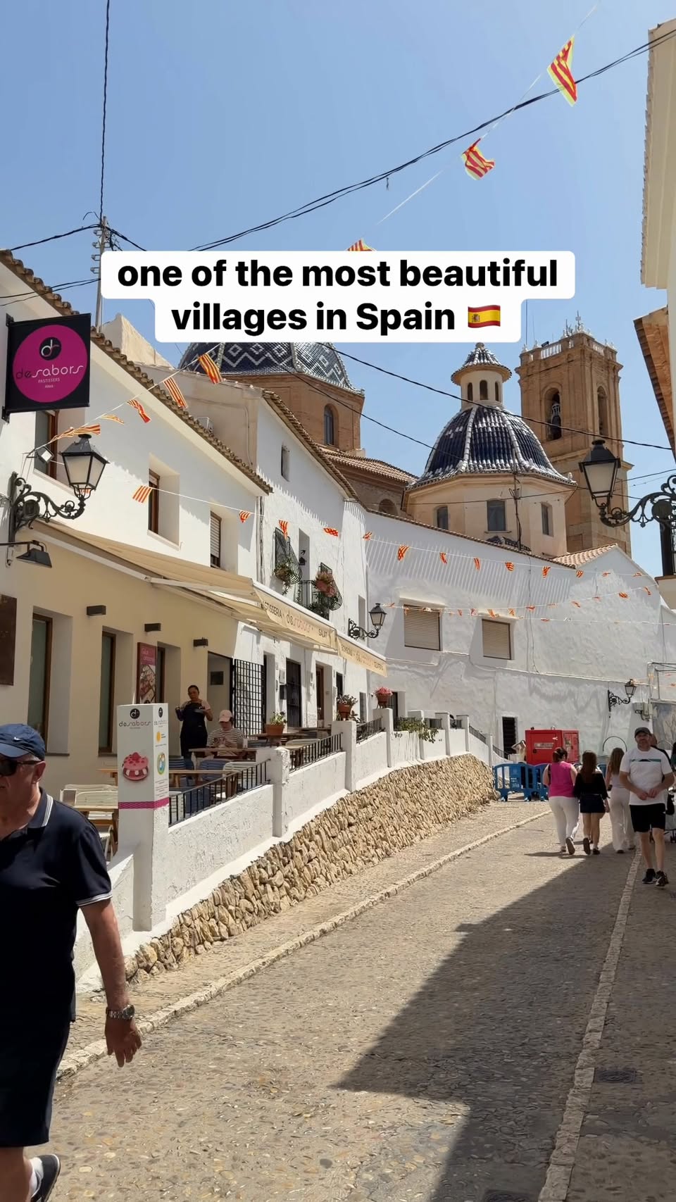 Altea's Picturesque Streets And Blue-Domed Church