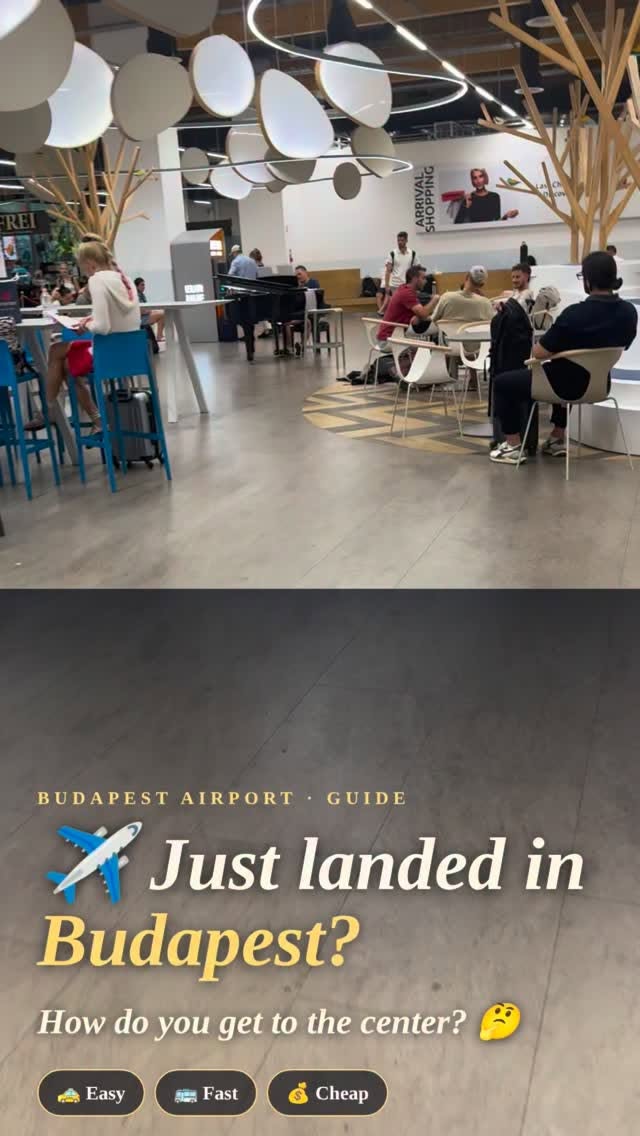 Budapest Airport to City Center Travel Options