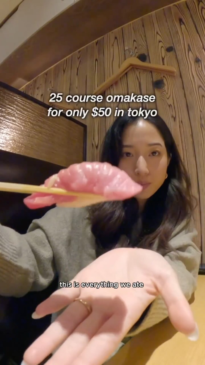 Tokyo's Manten-Sushi Offers Extensive Omakase Meal