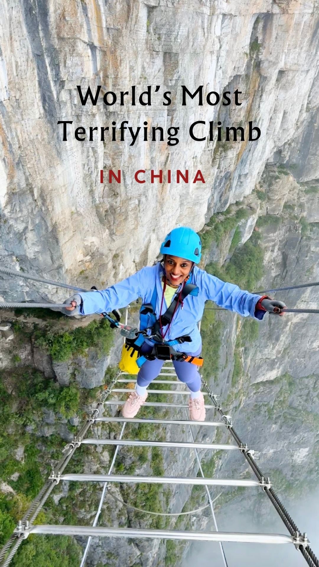 Qixing Mountain Via Ferrata Experience