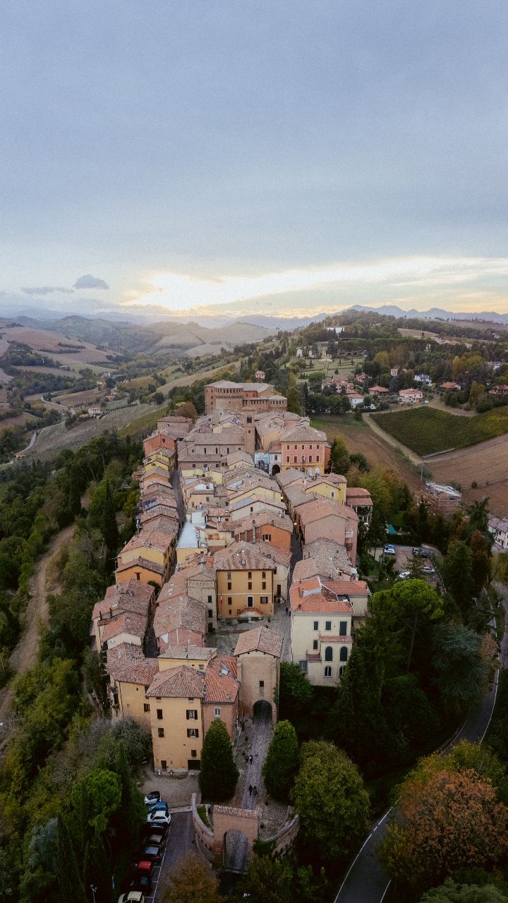 Dozza's Murals, Castle, and Regional Wines