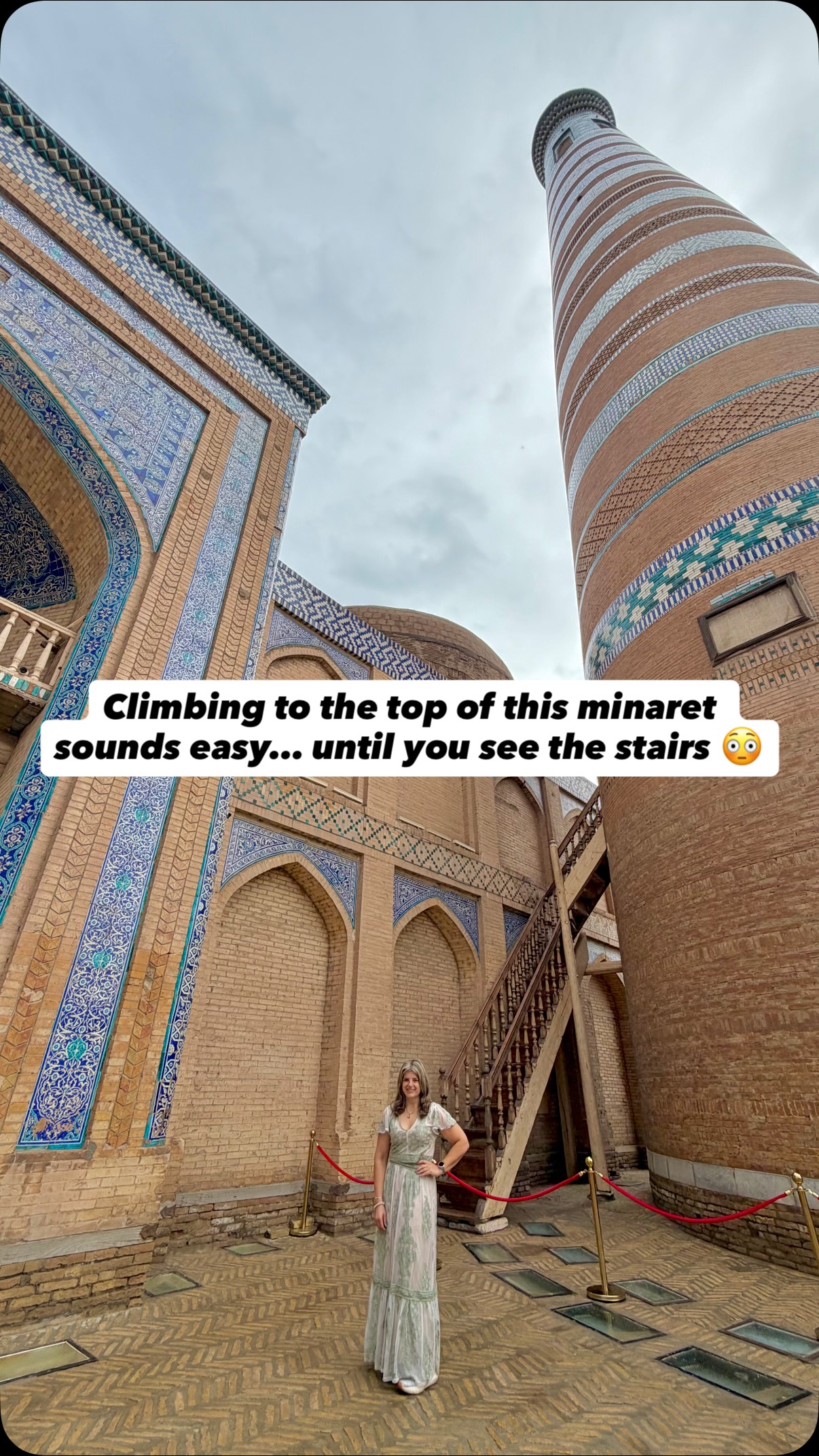 Khiva's Historic Minaret and Old City Views