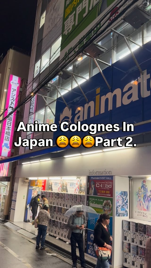 Anime Fragrances Found at Japanese Manga Store