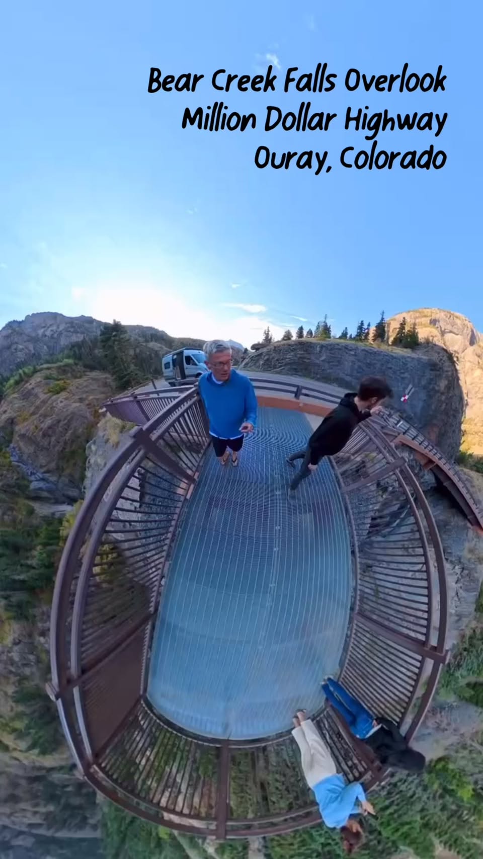 Million Dollar Highway Overlook Offers Thrilling Views