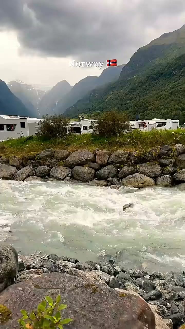Norway's Oldedalen: Scenic Nature and Camping