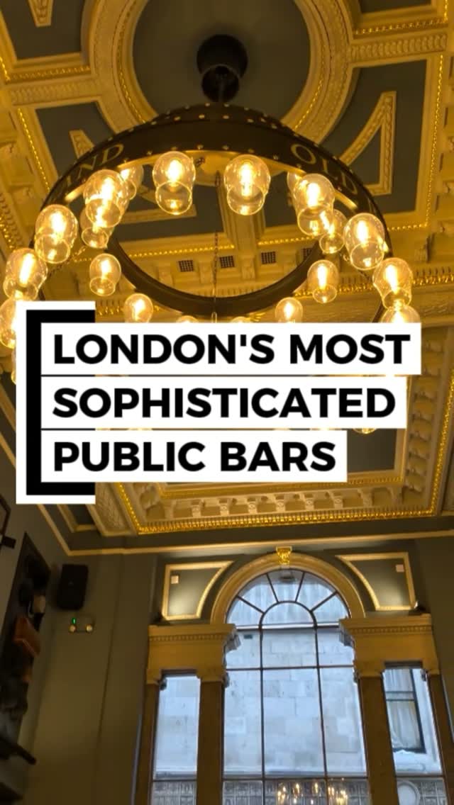 Five Elegant Former Banks Turned London Bars