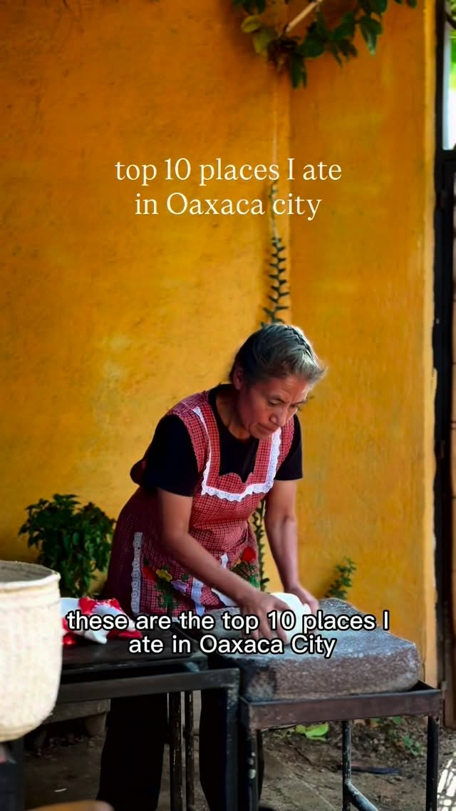 Oaxaca City's Top 10 Dining Destinations