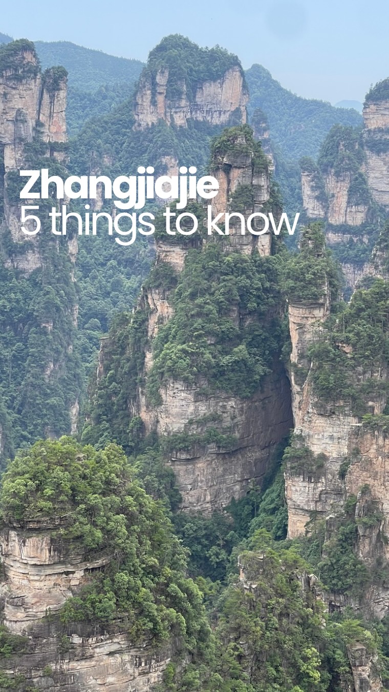 Zhangjiajie National Forest Park Visitor Tips