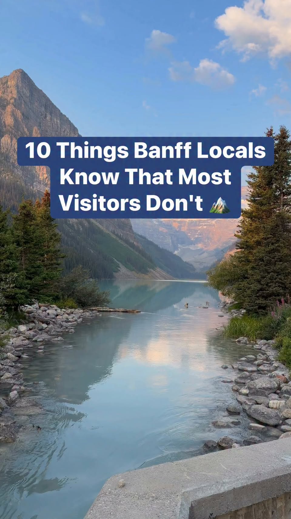 Banff's Must-See Lakes and Local Gems