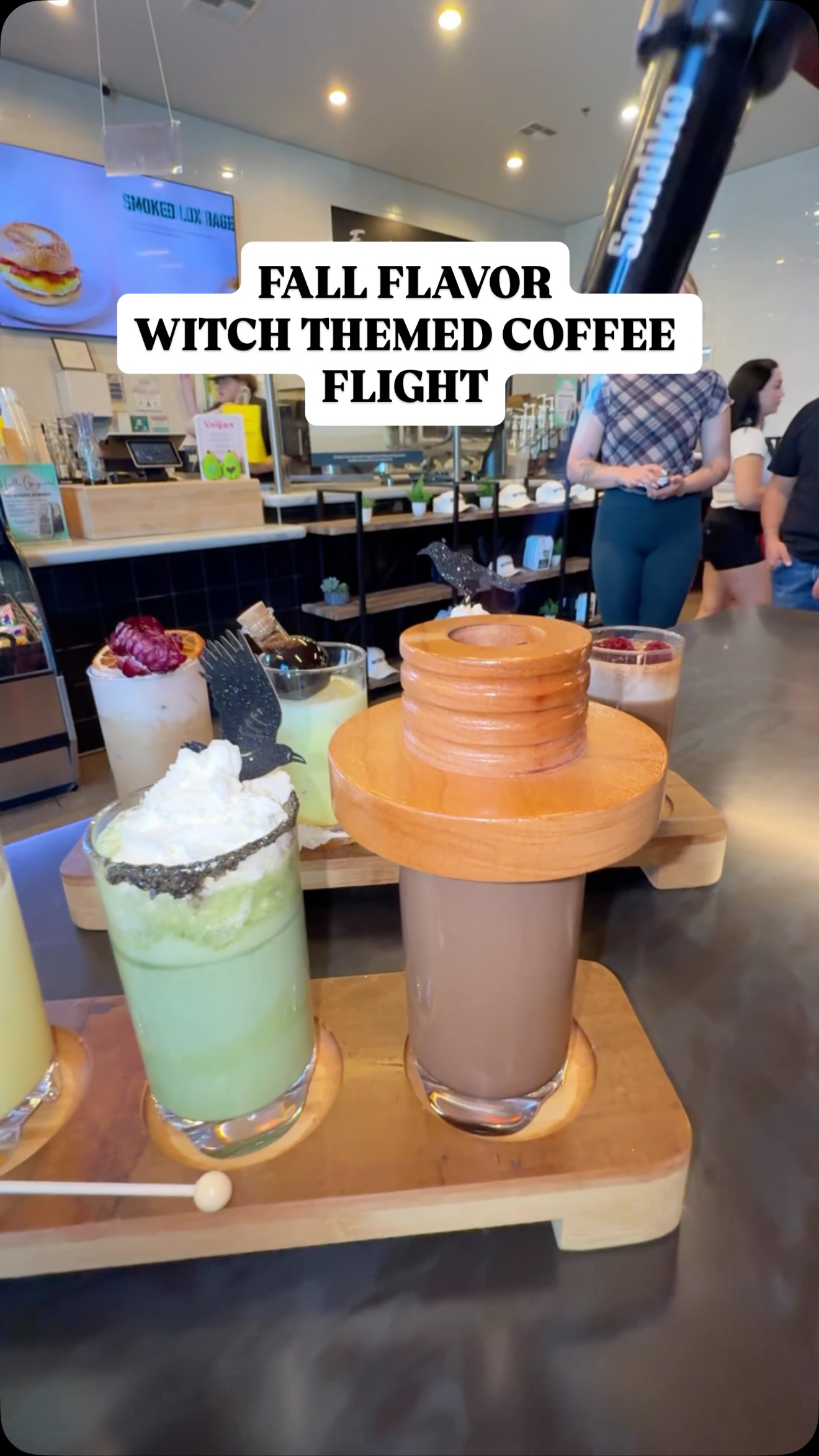 Founders Coffee Fall Flight and Menu