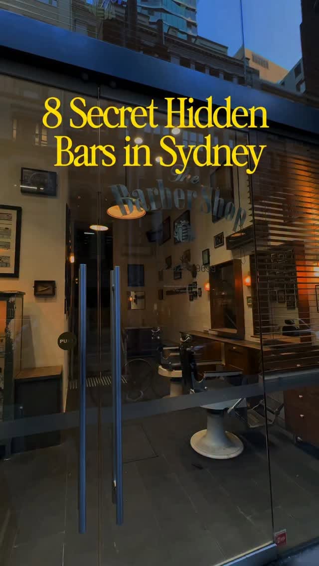 Sydney's Secret Bars Offer Hidden Delights